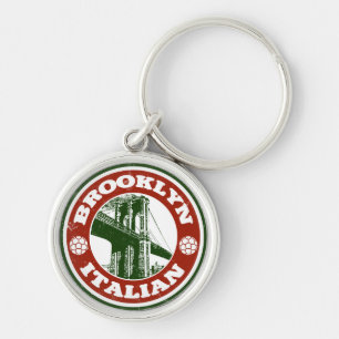 Llavero Italianos de Brooklyn Nueva York