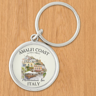 Llavero Italy Amalfi Coast Souvenir – La Vita è Bella 