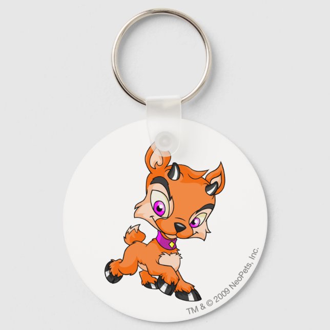 Llavero Ixi Naranja (Anverso)