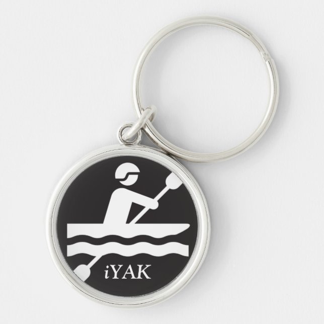 Llavero iYAK, Kayaking Keychain (Frente)