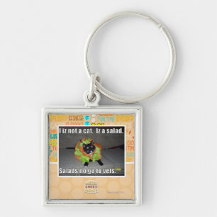 Llavero Iz I no un gato. Iz una ensalada