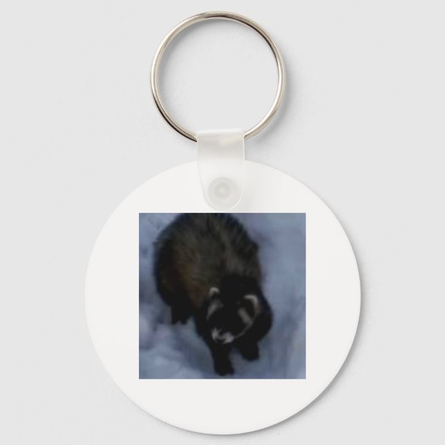 Llavero Jack los accesorios de ferret (Anverso)