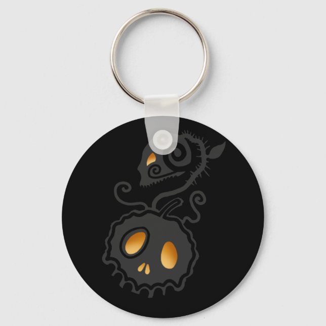 Llavero Jack O Lantern Gslow Skull Vine (Anverso)