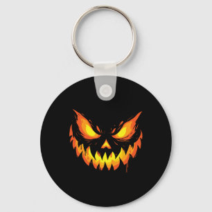 Llavero Jack O Lantern Scary Cared de calabaza tallada Hal