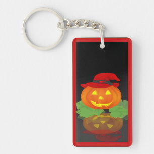 Llavero Jack O Lantern y su reflexión -