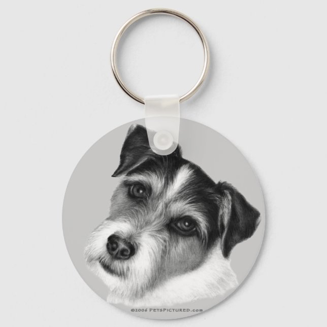 Llavero Jack (Parson) Russell Terrier (Anverso)