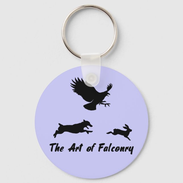 Llavero Jack Russel y Falconry (Anverso)