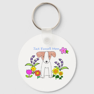 Llavero Jack Russell Mom Keychain