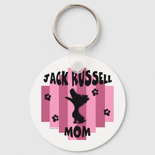Llavero Jack Russell Mom Keychain (Anverso)