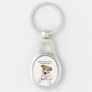 Llavero Jack Russell, te amo,