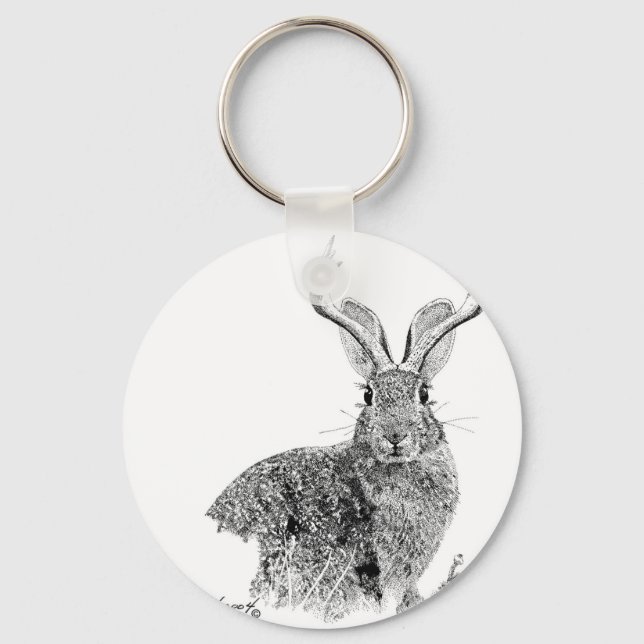Llavero Jackalope (Anverso)