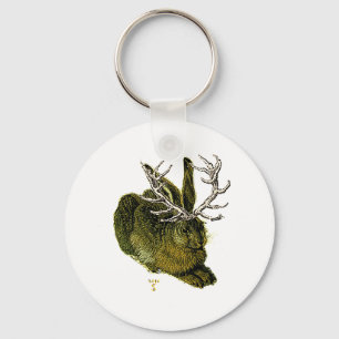 Llavero Jackalope del siglo XVI