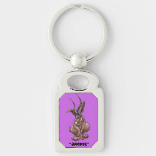 Llavero Jackalope "Jackie" Cryptid