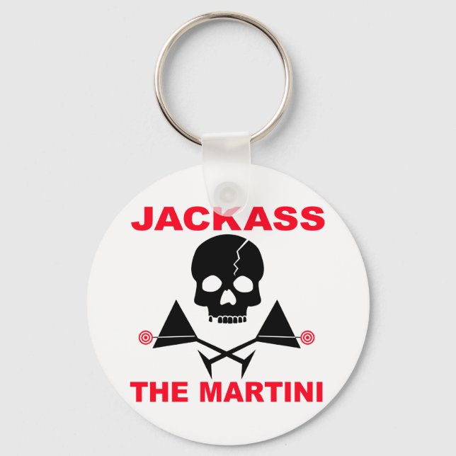 Llavero - JACKASS, El Martini (Anverso)