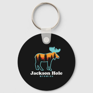 Llavero Jackson Hole Wyoming Montes Moose Grandes Tetones
