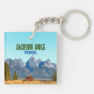 Llavero Jackson Hole Wyoming Vintage