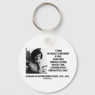 Llavero Jacqueline Kennedy Comparando Sane Cita