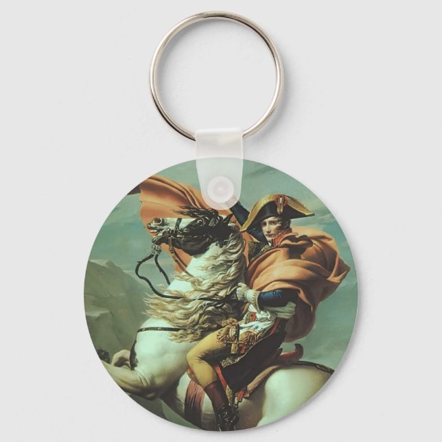 Llavero Jacques-David- Napoleón cruzando los Alpes (Anverso)