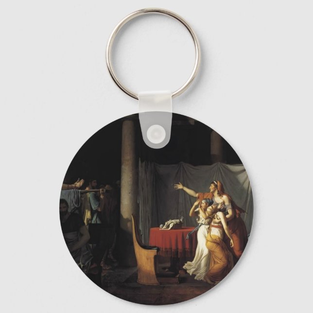 Llavero Jacques-Louis David-Lictors Bearing to Brutus (Anverso)