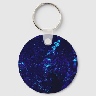 Llavero Jacuzzi azul Bubbles Cadena de teclas