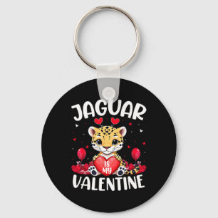 Llavero Jaguar es mi corazón de amante de San Valentín Jag