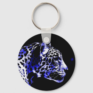 Llavero Jaguar nocturno