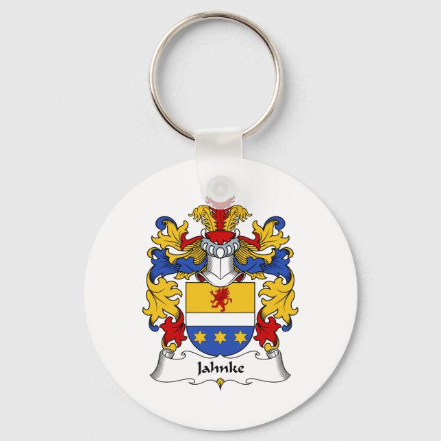 Llavero Jahnke Family Crest (Anverso)
