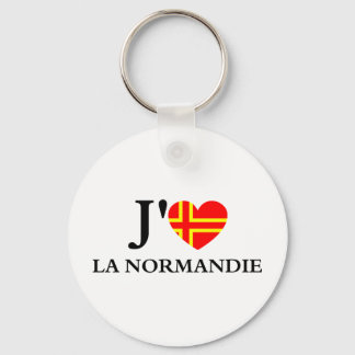 Llavero J'aime la Normandie