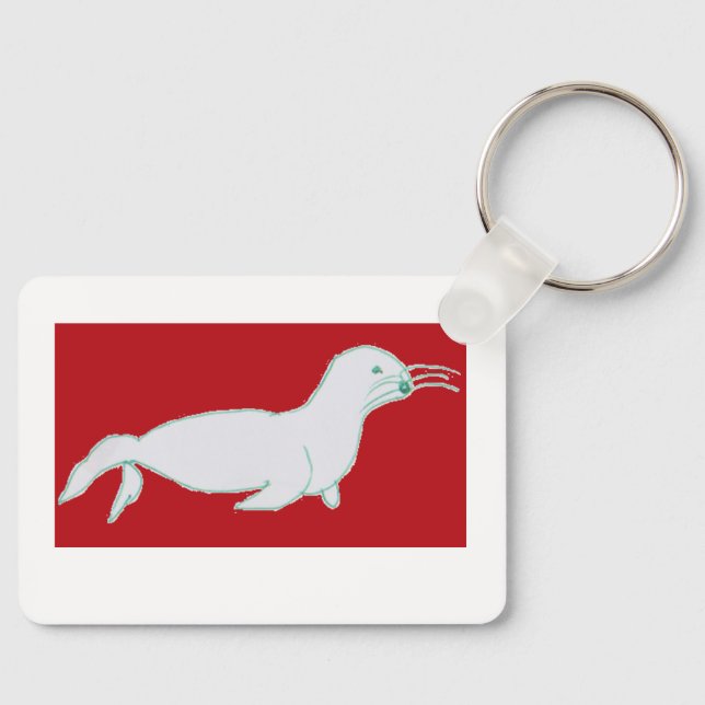 Llavero Jake Seal Metal Keyring (Anverso)