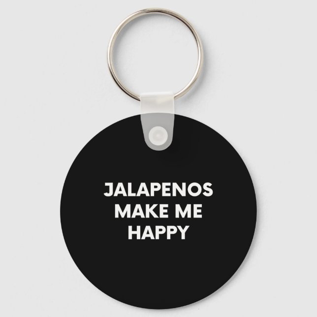 Llavero Jalapenos Funny Cinco De Mayo Humor Comida Mexican (Anverso)