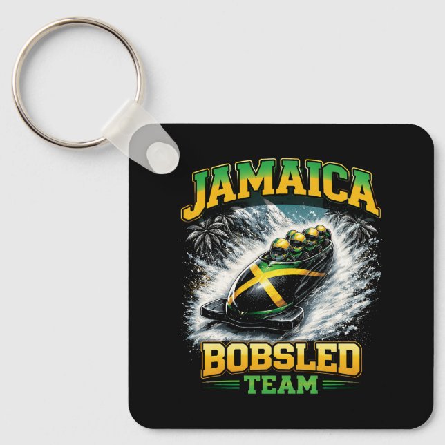 Llavero Jamaica Bobsled Team (Anverso)