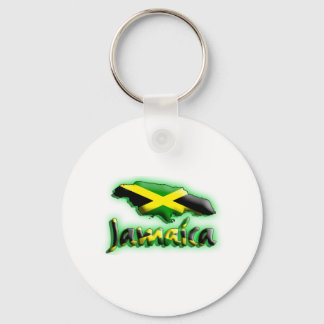 Llavero Jamaica con título de bandera