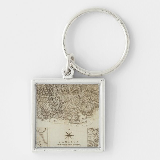 Llavero Jamaica de las últimas encuestas (Frente)