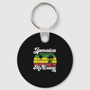 Llavero Jamaica Me Vuelve Loco Rasta Roots Rock Reggae Jam