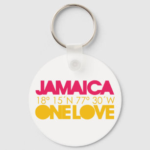 Llavero Jamaica One Love Keychain