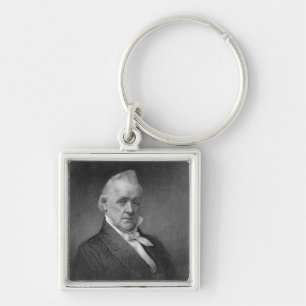 Llavero James Buchanan, grabado por Henry Bryan Pasillo