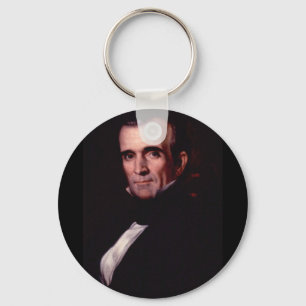 Llavero James K. Polk 11º presidente de Estados Unidos