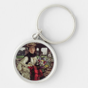 Llavero James Tissot el   que espera en la estación