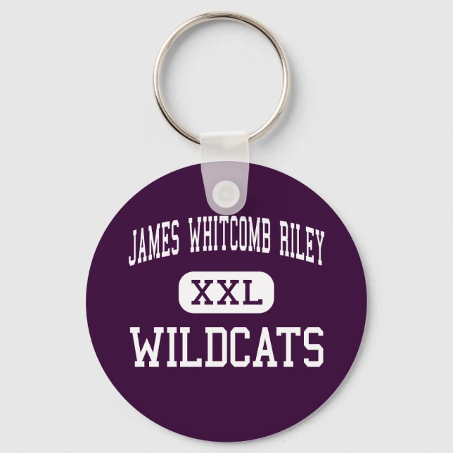 Llavero James Whitcomb Riley - Wildcats - South Bend (Anverso)