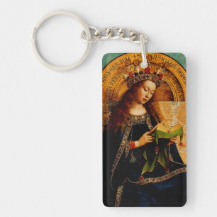 Llavero Jan van Eyck - Colección de arte fino de la Virgen