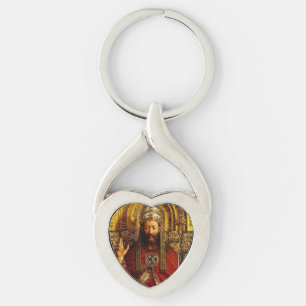 Llavero Jan van Eyck Dios Padre en el Trono Arte Fino