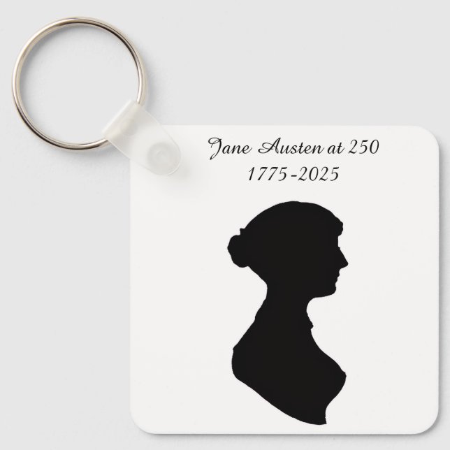 Llavero Jane Austen a los 250 (Anverso)