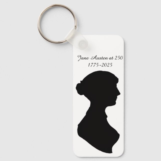 Llavero Jane Austen a los 250 (Anverso)