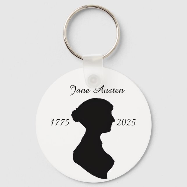 Llavero Jane Austen a los 250 (Anverso)