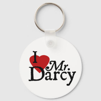 Llavero Jane Austen I LOVE Mr Darcy