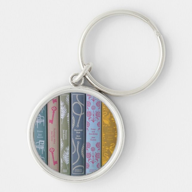 Llavero Jane Austen's Novels on a  Keychain (Frente)