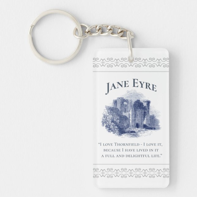Llavero Jane Eyre - Amo Thornfield - Castle Keychain (Frente)