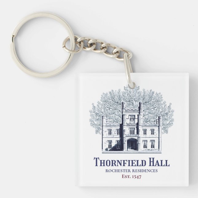 Llavero Jane Eyre Thornfield Hall Rochester Residences (Frente)