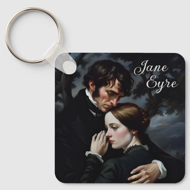 Llavero Jane Eyre y Edward Rochester (Anverso)