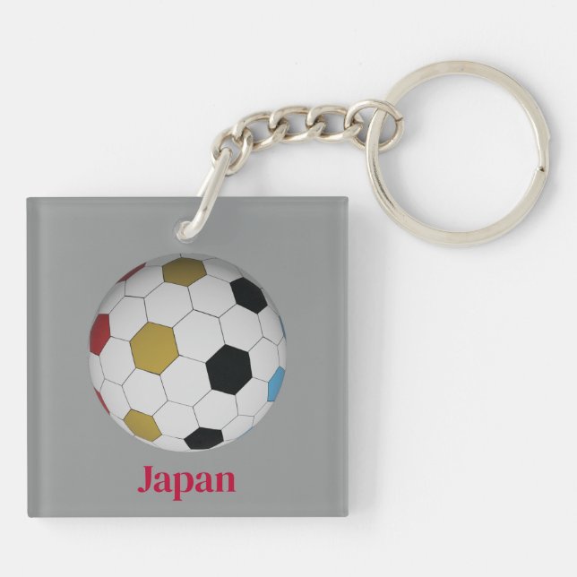 Llavero Japan Soccer (Atrás)
